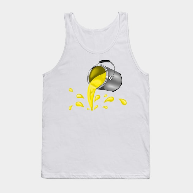 Paint Splash Tank Top by Merchweaver